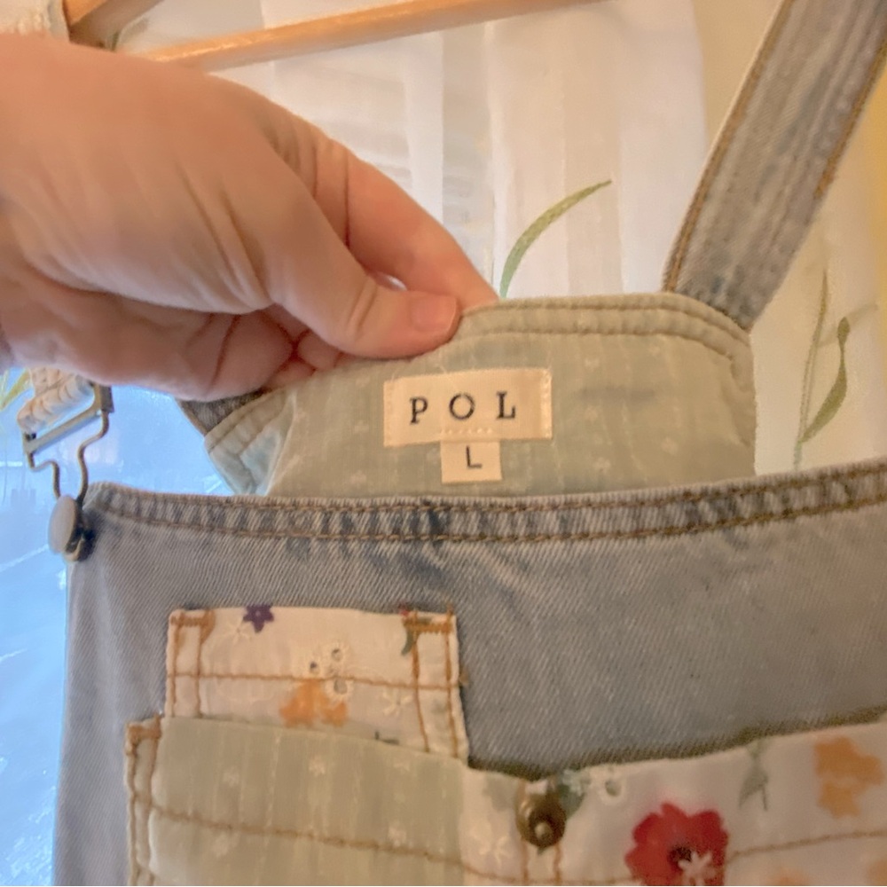Pol | Patchwork Floral Overalls - image 4
